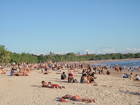 kuta beach in bali